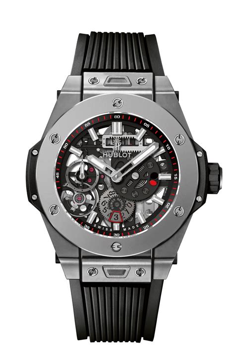 hublot power reserve titanium 45 mm|Big Bang MECA.